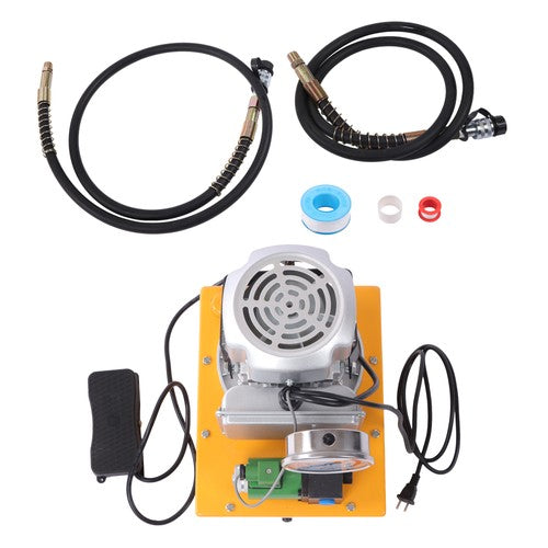 Solid Spare 10000 PSI Single Acting Electric Hydraulic Pump 8L Solenoid Valve 110V