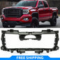 Solid Spare Front Bumper Grille Shutter Mounting Bracket For 14-19 Sierra 1500 2500HD 3500HD