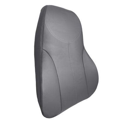 Solid Spare 4200-4300-4400 Seat Cover+Backrest Driver's Side Gray Air Ride 2-PCS Set Leather