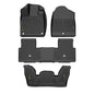 Solid Spare Fit For 23-24 Honda Pilot TPE Floor Mats All Weather Front Rear Row Carpet Liner