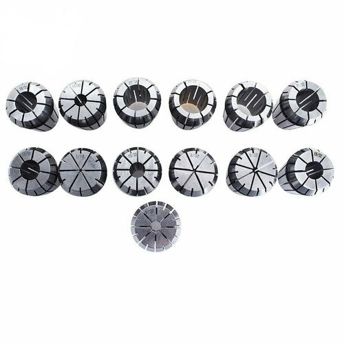 Solid Spare 13Pcs ER32 Spring Collet Set For CNC Workholding Engraving milling Lathe Tool US