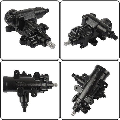 Solid Spare For 61-76 Cadillac Fleetwood DeVille New Black Power Steering Gear Box 276502