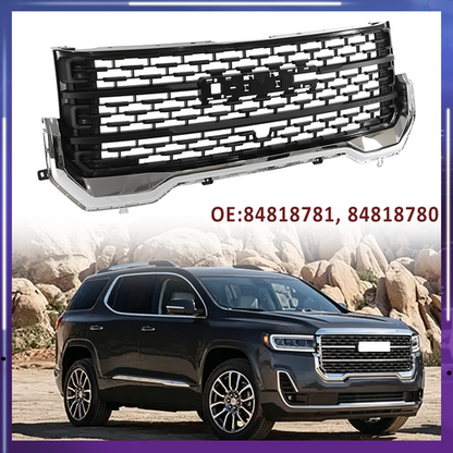 Fit For GMC Acadia 2020 2021 2023 Front Upper Grille Chrome&Black 84818781