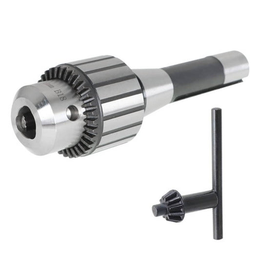 Solid Spare Super Heavy Duty Drill Chuck 5/8" Capacity With R8 Shank & Tightening Key R8