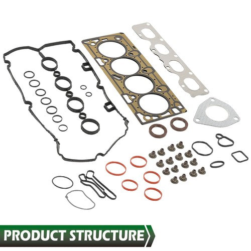 Solid Spare Fit For 2012-2015 Chevrolet Cruze Sonic 1.8L Engine Cylinder Head Gasket Set