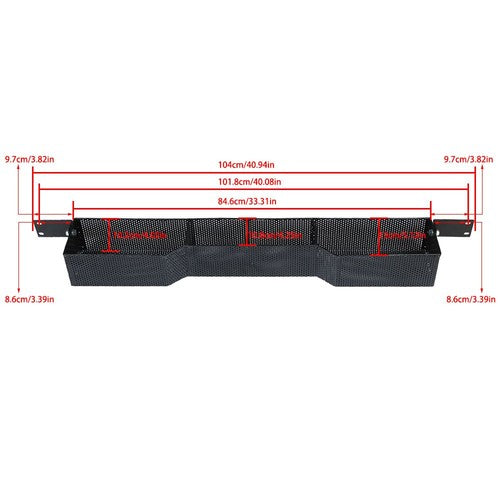 Solid Spare Golf Cart Front Basket Dash Storage/Tray Organizer New Fit For EZGO TXT & RXV