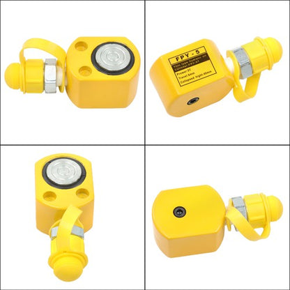 Solid Spare 5 Ton Hydraulic Jack Power Ram Kit and CP-180 Manual Hydraulic Hand Pump