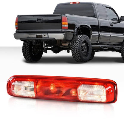 Solid Spare Fit For 99-07 Chevy Silverado GMC Sierra 3rd Brake Tail Light Stop Lamp w/ Bulbs