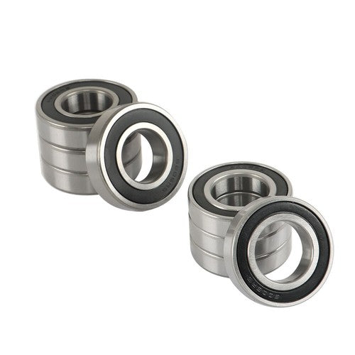 Solid Spare Fit For Yamaha Rhino 450 660 700 2011 New Front Rear Wheel Bearings Seals Kits