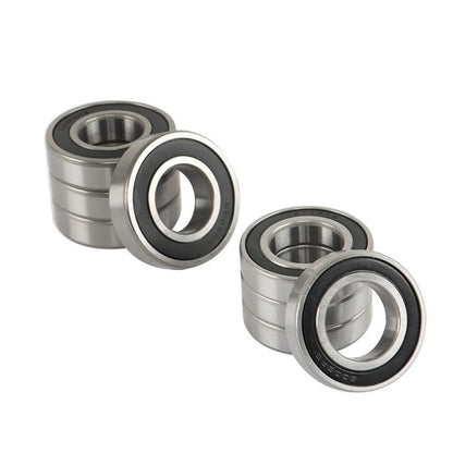 Solid Spare Fit For Yamaha Rhino 450 660 700 2011 New Front Rear Wheel Bearings Seals Kits