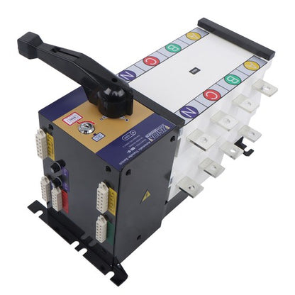 Solid Spare 400A 4P 110/220V Grid to AC Generator Industrial Automatic Transfer Switch