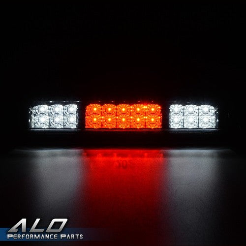 Solid Spare Fit For 04-08 Ford F-150 Smoke Full LED 3rd Third Brake Light Cargo Tail Lamp