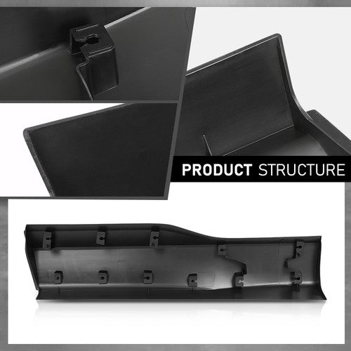 Solid Spare Door Molding And Beltlines Rear Right Fit For Ford Edge 15-23 FT4Z5825556AB