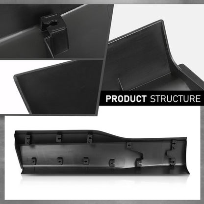 Solid Spare Door Molding And Beltlines Rear Right Fit For Ford Edge 15-23 FT4Z5825556AB