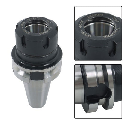Solid Spare 2.75" GAGE Length-4 Chucks -Tool Holders G2.5 / 20000 RPM BT40-ER32 Collet Chuck