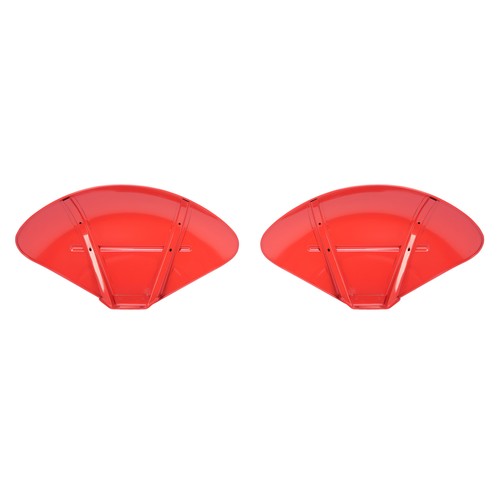 Solid Spare Red Steel 2 Fenders With Brackets Fits Massey Ferguson TO20 TO30 TO35 20C 30B