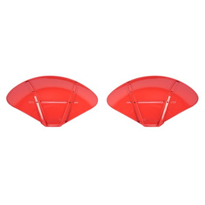 Solid Spare Red Steel 2 Fenders With Brackets Fits Massey Ferguson TO20 TO30 TO35 20C 30B