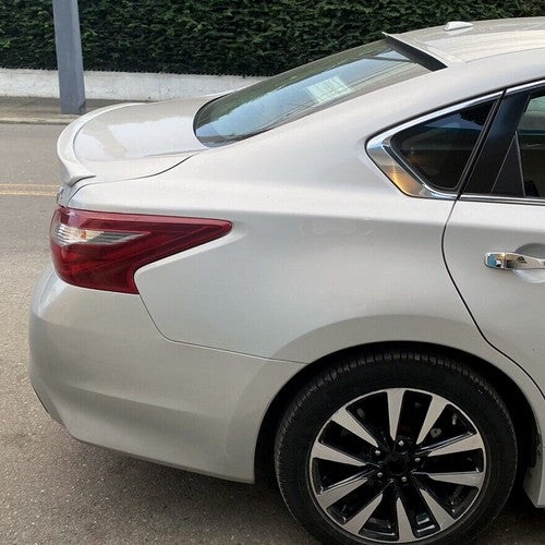 Solid Spare For 2016-2018 Nissan Altima Sedan Primer ABS Rear Trunk Spoiler Wing Plastic