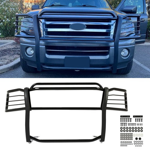 Solid Spare Fits 2003-2017 Ford Expedition Front Bumper Bar Grill Guard Brush Black Push
