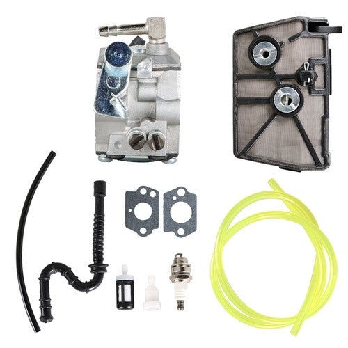 Solid Spare Kit For Stihl 028 028AV Super Chainsaw Tillotson HU-40D Carburetor Air Filter