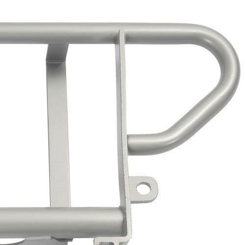 Solid Spare Rear Grab Bar Cooler Rack Silvery For Yamaha Banshee YFZ350 YFZ 350 1987-2006