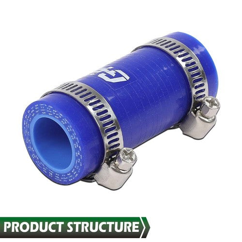Solid Spare Cooler Silicone Hose Fit For 2003-2010 Ford F & E Series 6.0L Powerstroke Diesel