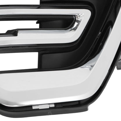 Solid Spare Plastic Chrome Front Upper Mesh Grille New For GMC Terrain SLE/SLT 2022 2023