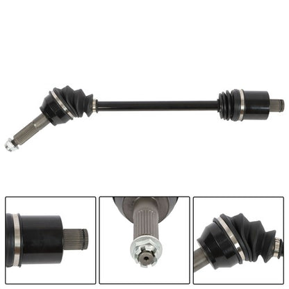 Solid Spare Rear Left/Right CV Axle Drive Shaft For Polaris Crew 800 4X4 4X4 EFI 10-14