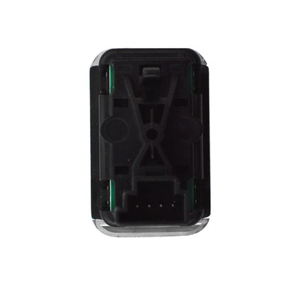 Solid Spare Compatible For 06-18 Mercedes-Benz B C E series Black Glass Lifter Single Switch