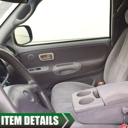 Solid Spare Front Left & Right Inner Door Handle Trim Beige Fit For 2000-2006 Toyota Tundra