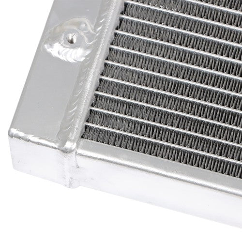 Solid Spare 2-Row Aluminum Radiator For 2017 2018 2019 2020 2021 POLARIS RZR 1000 XP S Turbo