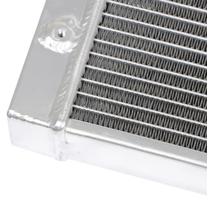 Solid Spare 2-Row Aluminum Radiator For 2017 2018 2019 2020 2021 POLARIS RZR 1000 XP S Turbo