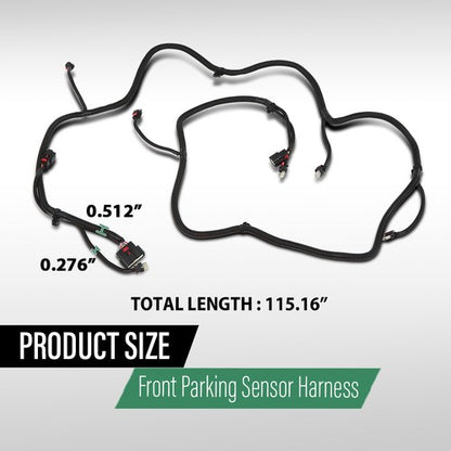 Solid Spare Fit For 2016-2020 Tesla Model X Front Bumper Parking Sensor Harness 1032433-00-G