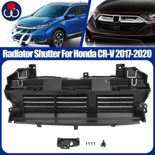Fit 2017-2020 Honda CR-V Upper Active Air Grille Shutter 71350TLAA01 W/O Motor