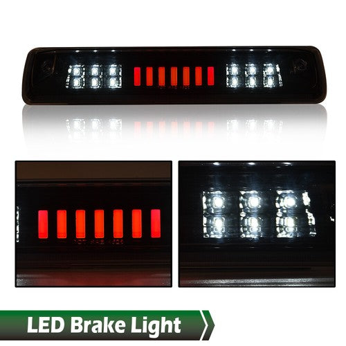 Solid Spare Fit For 15-18 Chevy Colorado GMC Canyon Smoke LED Third Brake Light Cargo Lamp