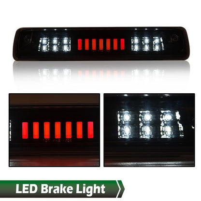 Solid Spare Fit For 15-18 Chevy Colorado GMC Canyon Smoke LED Third Brake Light Cargo Lamp