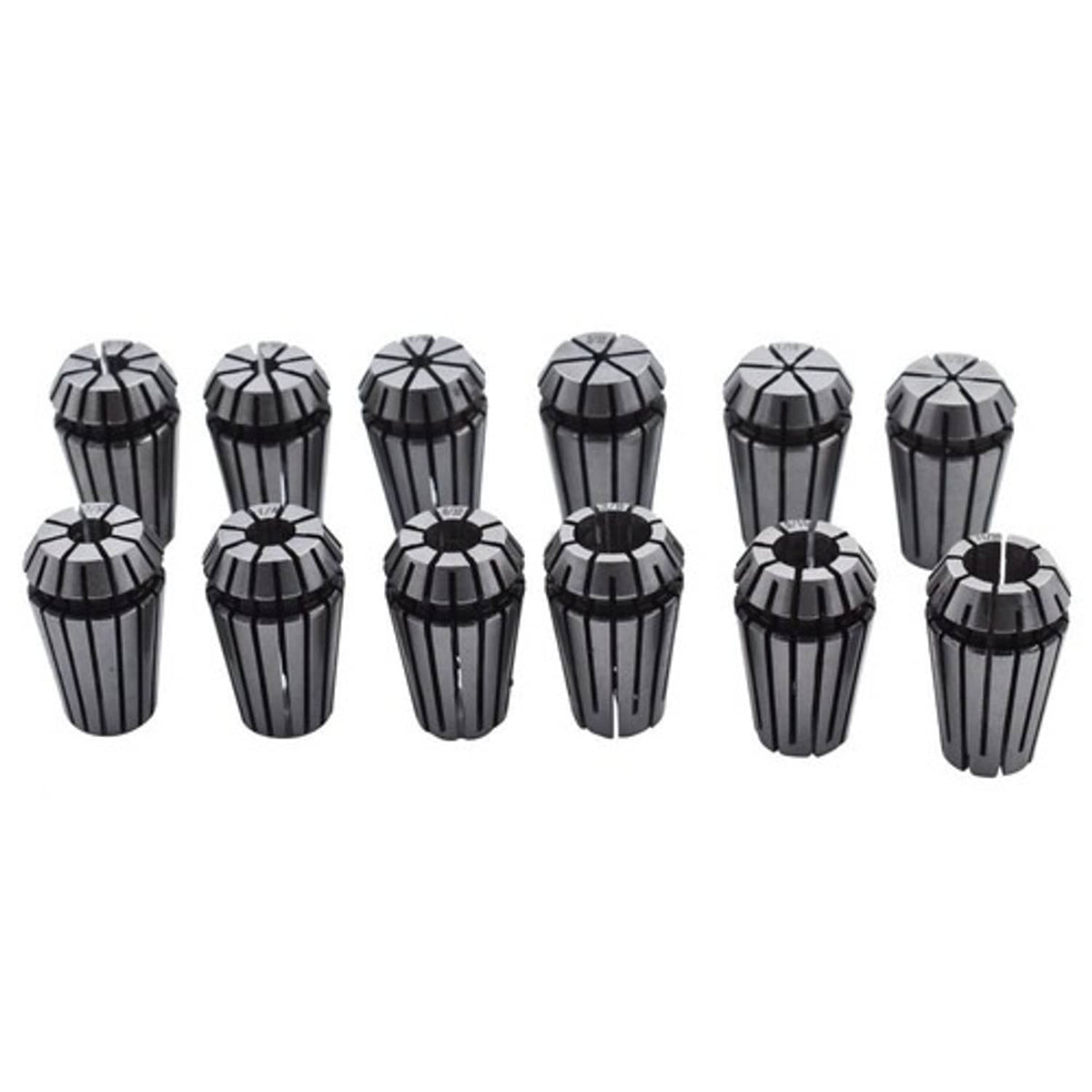 Solid Spare New 12Pcs ER16 Spring Collet Set 1/32"-3/8" For CNC Milling Lathe Tool Engraving
