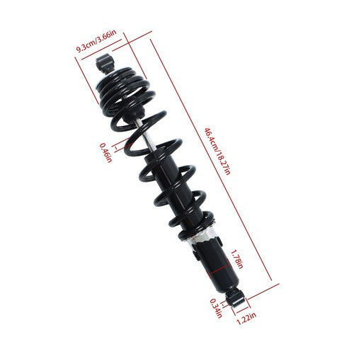 Solid Spare For Can Am Defender HD8 2017-2020 2pcs Front Shock Absorber Replacement for