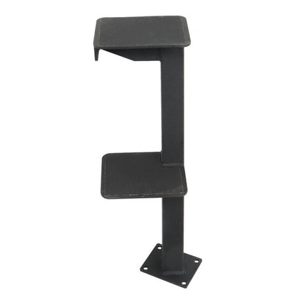 Solid Spare New Boat Step Dual Step Bass Boat Trailer Steps Universal Black High quality