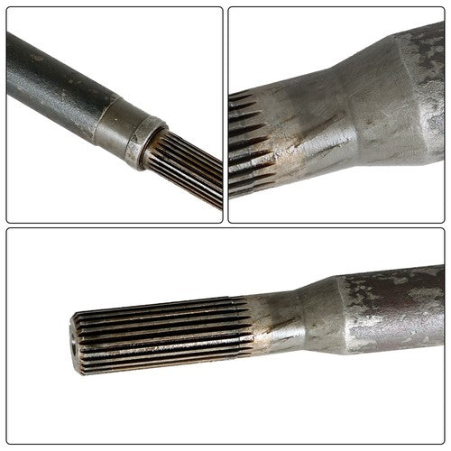 Solid Spare Driver Side W/ Bearing Seal Kit Shaft For EZGO TXT Rear Axle Elec Cart 1994.5-Up