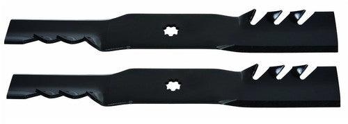 Solid Spare 2 Oregon Gator G5 Mower Deck Blades for John Deere AM137333 42"