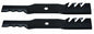 Solid Spare 2 Oregon Gator G5 Mower Deck Blades for John Deere AM137333 42"