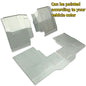 Solid Spare Front & Rear Floor Pans 4PC Kit For Jeep CJ7 CJ8 Scrambler & YJ Wrangler 76-96