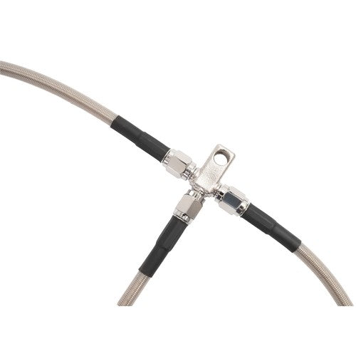 Solid Spare +2+1 Front A-Arms for Honda TRX450R w/ Braided Brake Lines & Clamps 04 05 06 07