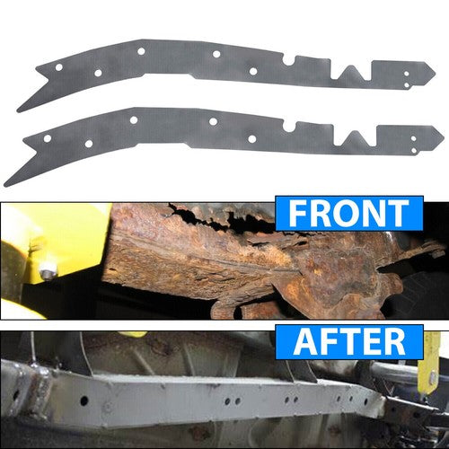 Solid Spare Frame Rust Repair Set & Repair Plate Steel For Toyota Tacoma Regular Cab 1996-04