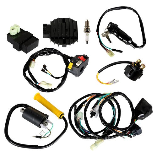 Solid Spare CDI Ignition Coil Switch wiring Harness Assy For Honda Sportrax TRX400EX 1999-04