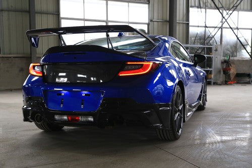 For 2022 2023 2024 Subaru BRZ Toyota GR86 Gloss Black Rear Trunk Spoiler Wing