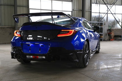 For 2022 2023 2024 Subaru BRZ Toyota GR86 Gloss Black Rear Trunk Spoiler Wing