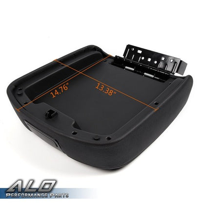 Solid Spare NEW Black Center Console Armrest Lid For 07-14 Tahoe Silverado GMC Yukon Sierra