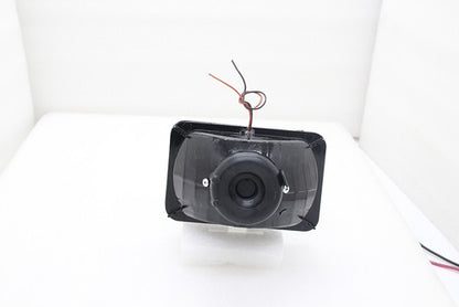 4PCS 4X6" Red LED Halo Headlight Projector Headlamp Sealed Beam H4 Diamond Cut